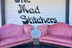 pink couches